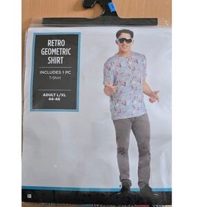 Retro Geometric T-Shirt Costume